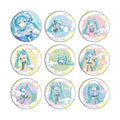 HATSUNE MIKU X CINNAMOROLL - HOLOGRAM CAN BADGE (57MM) COLLABORATION ILLUSTRATION BLIND BOX TRADING