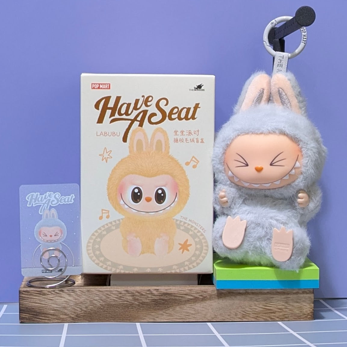 [IN STOCK] POPMART Have a Seat Vinyl Plush Blind Box Labubu
